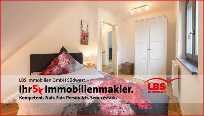 Schlafzimmer 2 im Dachgeschoß