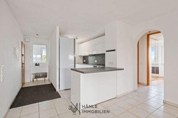 Flur & offene Küche