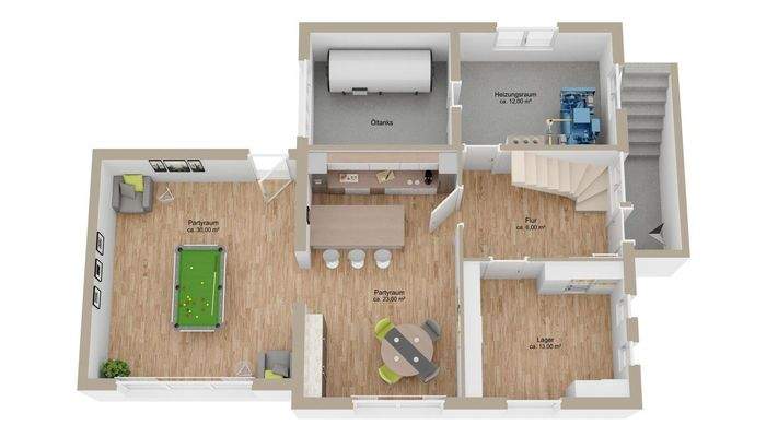 Grundriss Kellergeschoss