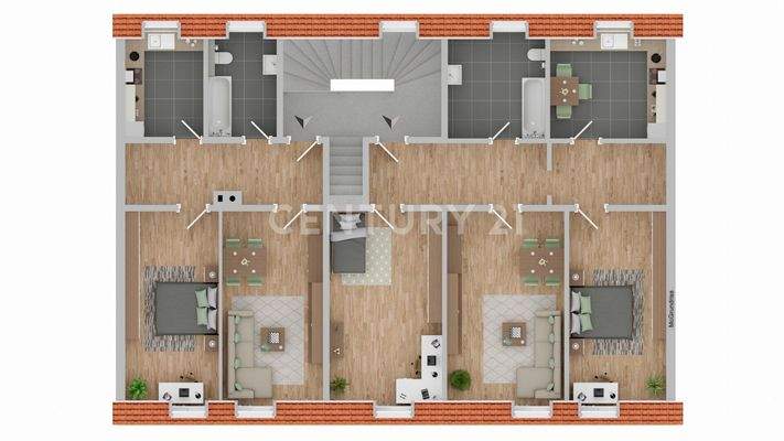 2. Obergeschoss Vorderhaus