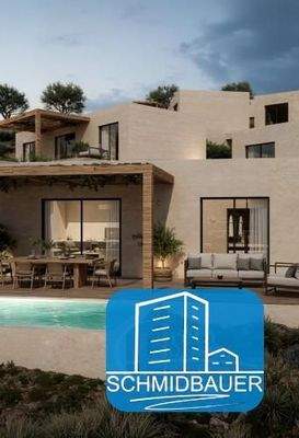 Kreta, Klima: Neubau-Projekt! Haus mit Studio und Pool in kleiner Anlage zu verkaufen