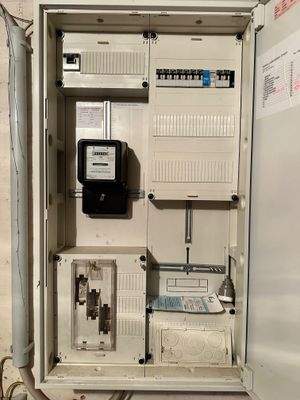 Stromkasten im Keller