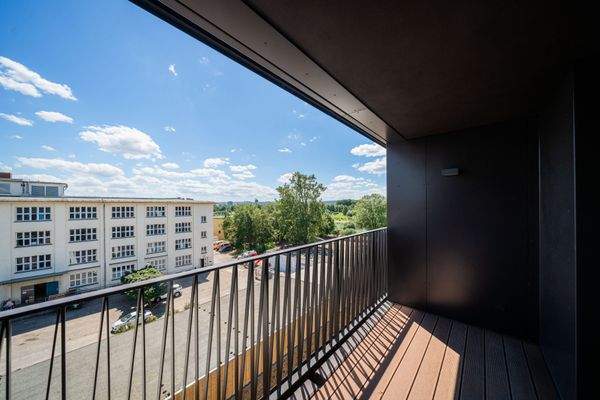 sonniger Süd-Ost Balkon