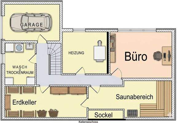 Grundriss Kellergeschoss