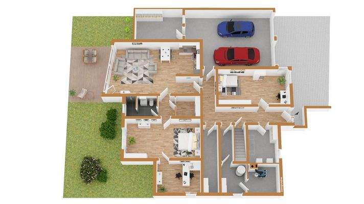 Gartengeschoss / Einliegerwohnung