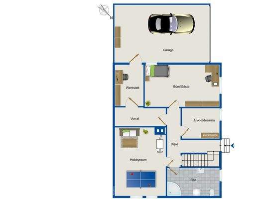 Grundriss Erdgeschoss