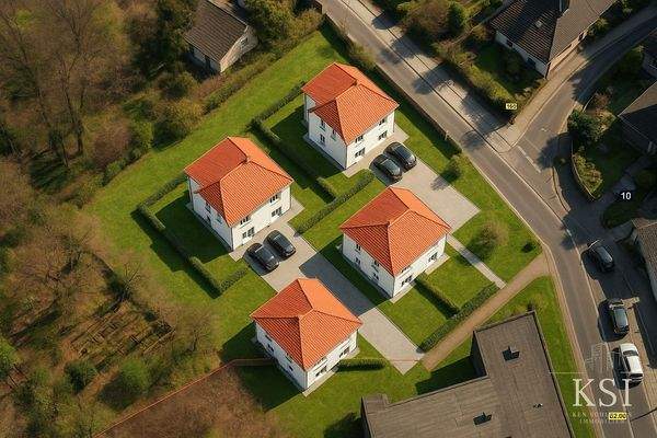 Beispielvisualisierung Doppelhäuser