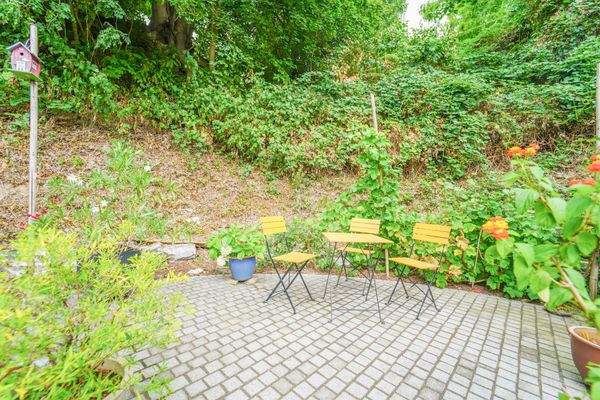 freie Sonnenterrasse 