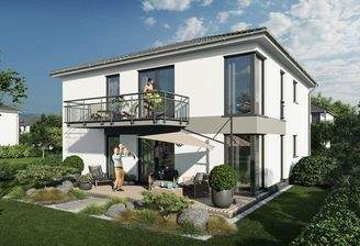 Zweifamilienhaus 176 Gartenansicht