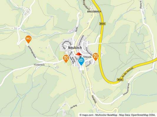 Geolyzer Kartenausschnitt