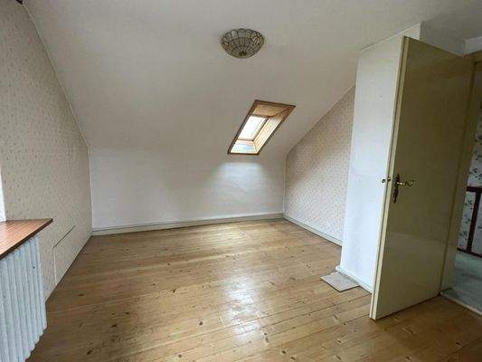 Ausgebautes Dachgeschoss