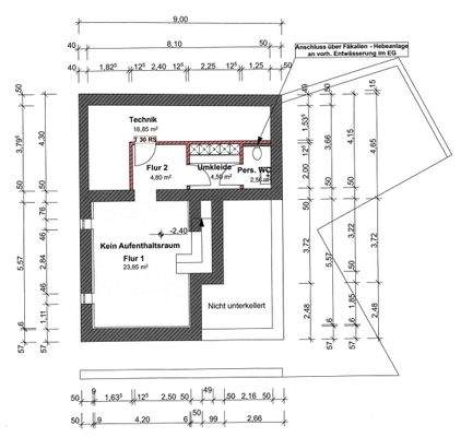 24 - Grundriss Kellergeschoss