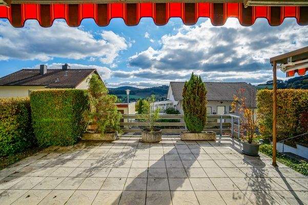 Sonnige Südterrasse