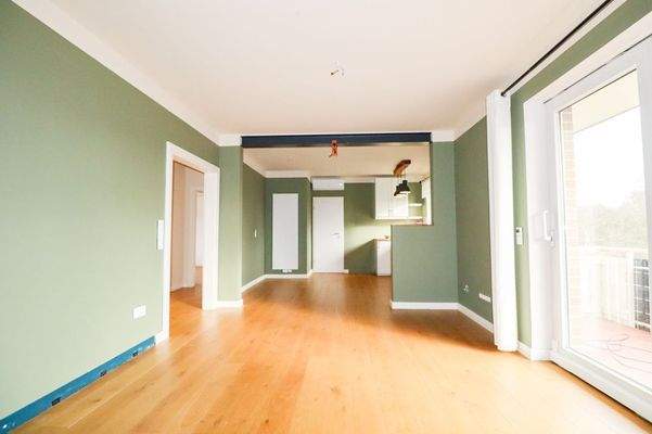 Küche- und Wohnraum 