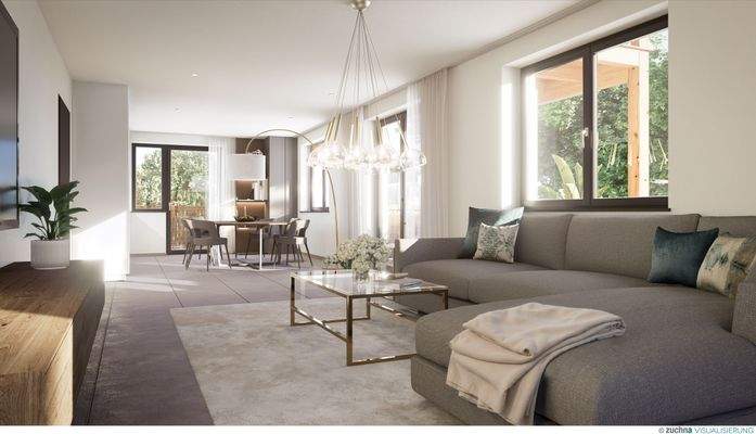 Musteransicht Wohnzimmer 1. OG