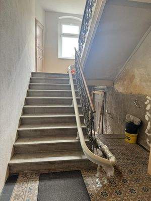 Treppenhaus Absatz Erdgeschoss