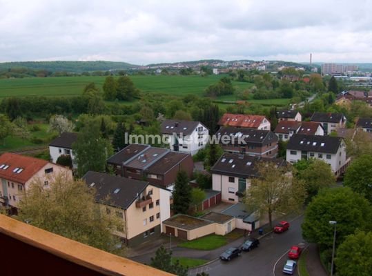 Aussicht vom Balkon