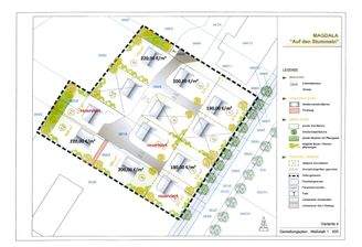 Übersicht Parzellierung