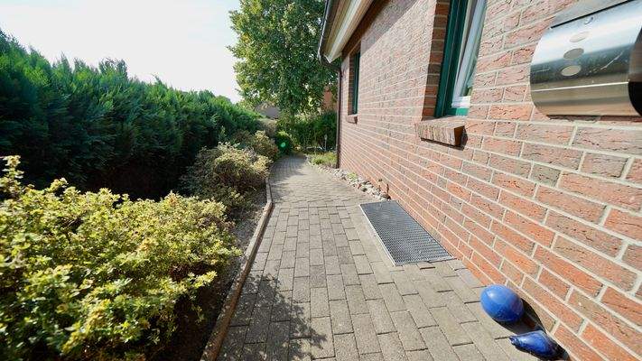 Zugang mittlere Etage