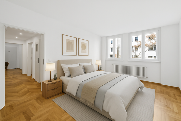 Einrichtungsbeispiel - Schlafzimmer