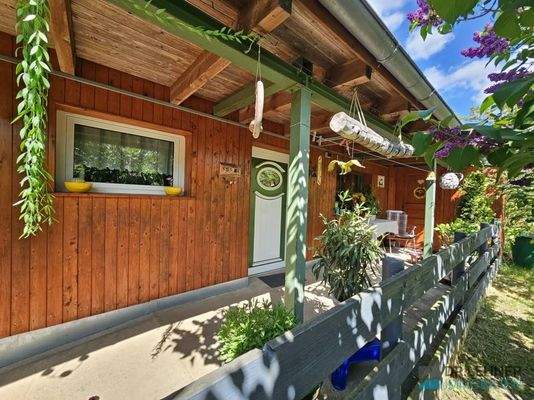 Veranda mit Hauszugang