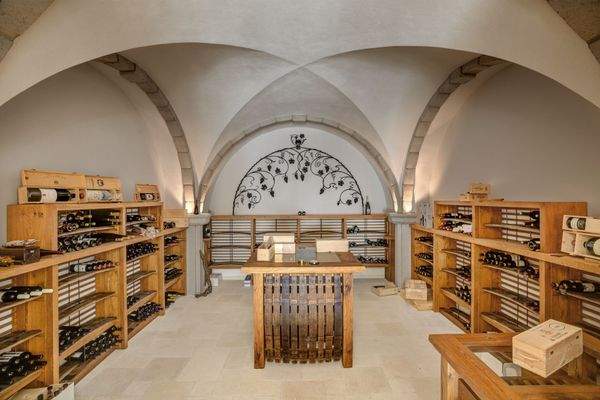 Klimatisierter Weinkeller