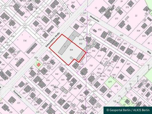 Flurkartenausschnitt