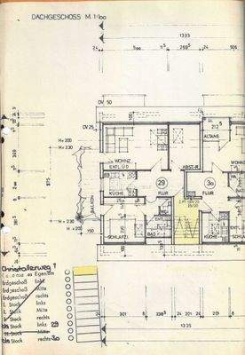 Grundriss DG ETW Nr. 29