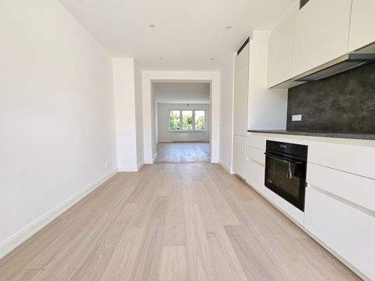 Blick Küche - Wohnzimmer