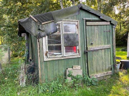 Relikt, der alte Hühnerstall