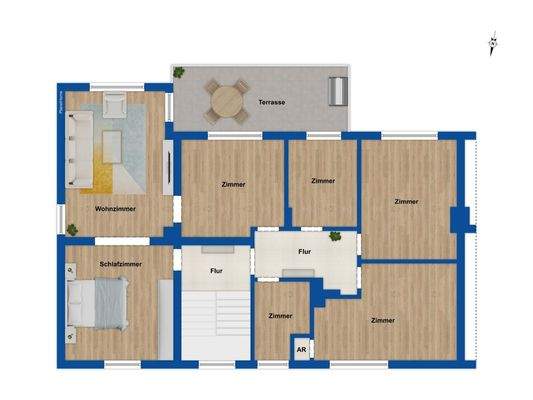 Grundriss Erdgeschoss