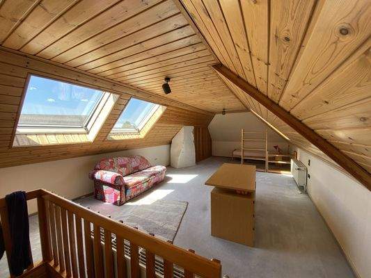 Dachgeschoss Hobbyraum