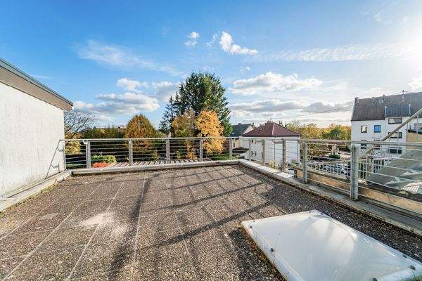 Terrasse im ersten OG