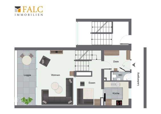 Grundriss 3. Obergeschoss