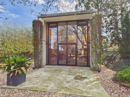 Attelierhaus -Gartenseite -2-