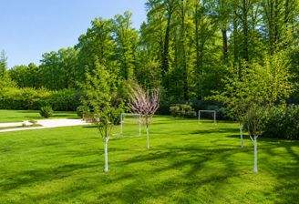 Teilansicht Parkgrundstück