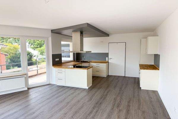 Wohn-/Esszimmer mit Küche