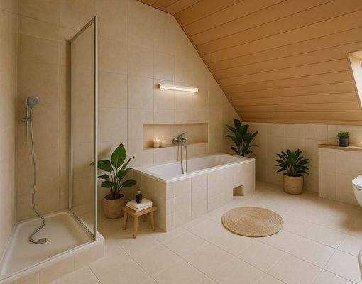 Renovierungsbeispiel Badezimmer