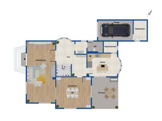 Grundriss Erdgeschoss