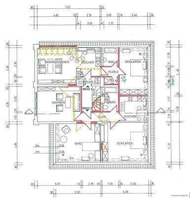 Grundriss Dachgeschoss
