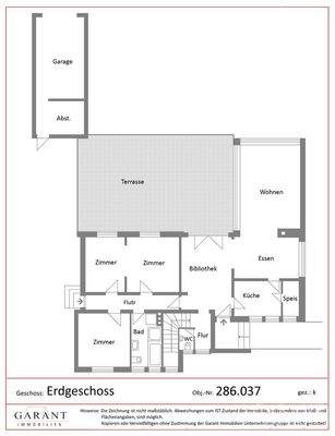 Grundriss Erdgeschoss