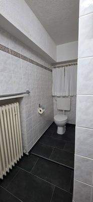 WC neben Sauna Souterrain