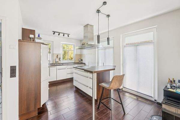 hier wird Kochen zum Genuss – offene Küche mit hoc