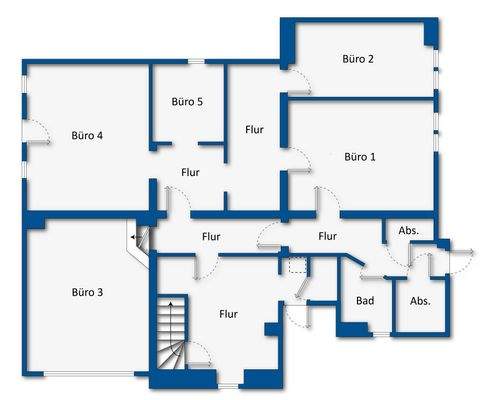 Grundrissskizze Souterrain
