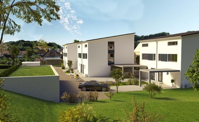 Neubau: Moderne und großzügige Doppelhaushälfte in Wehr-Öflingen / 6,5 Zimmer auf ca. 183 m² Wohnfläche / ca. 175 m² Grundstück / inkl. Carport