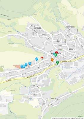 Geolyzer Kartenausschnitt