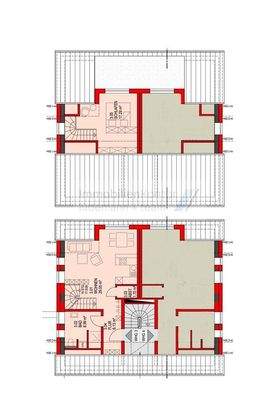 Dachgeschoss und Spitzboden