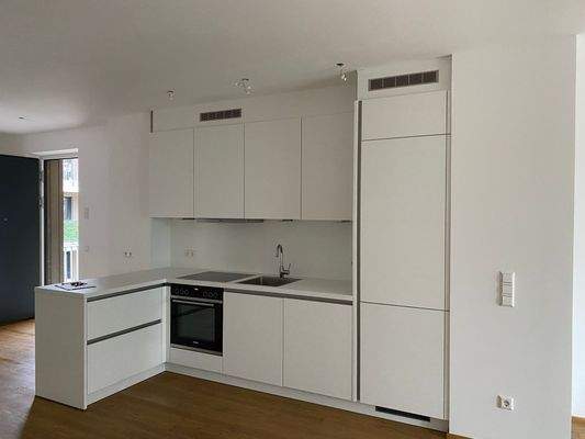 Moderne weisse Küche