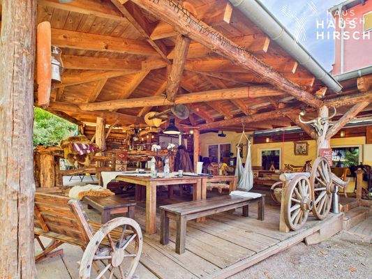 Außenbereich Terasse Hotel