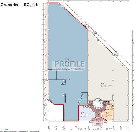 Berlin Halle, Berlin Hallenfläche